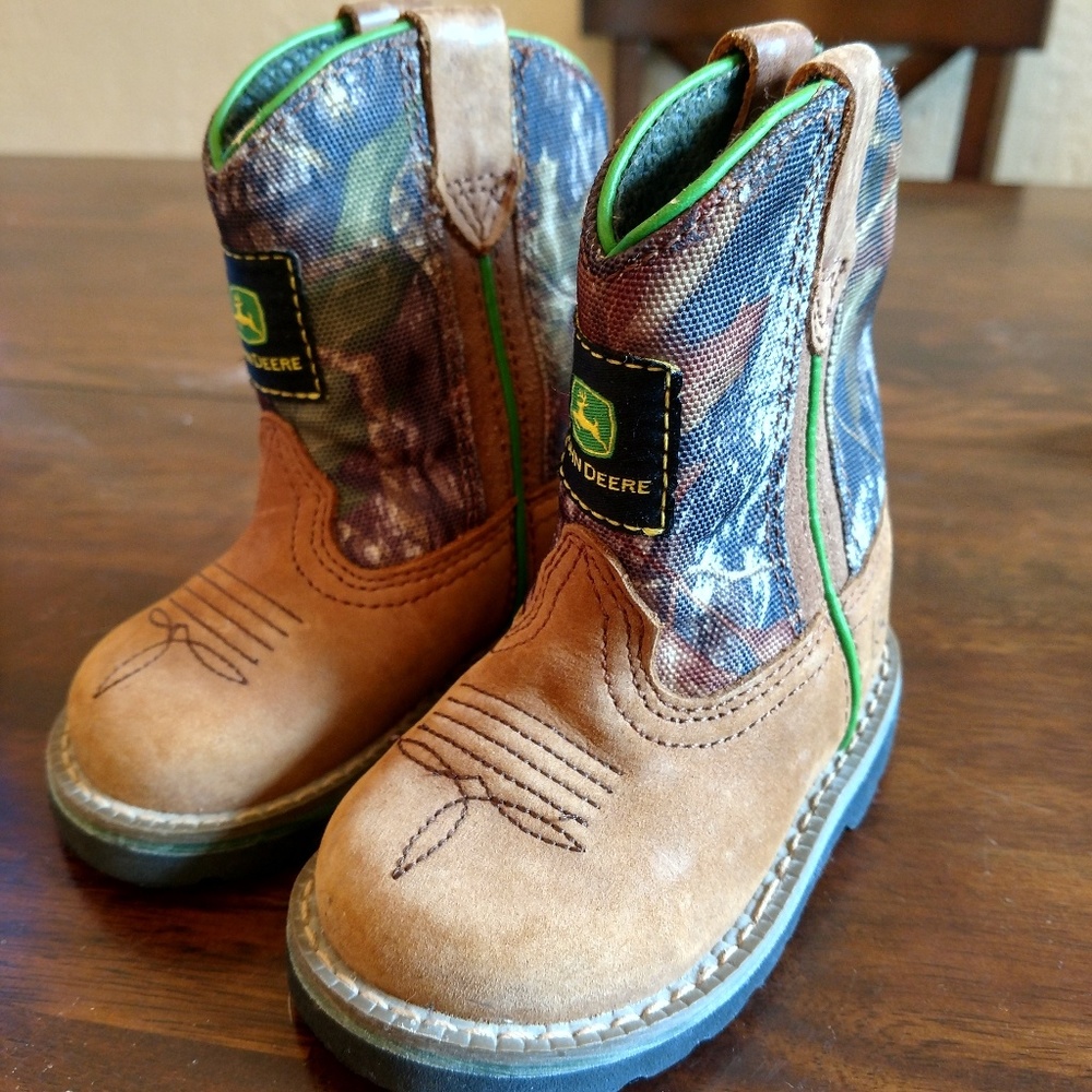 John Deere Baby Boots Size 4 months